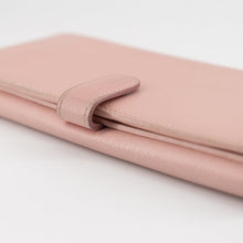 Load image into Gallery viewer, Chanel Butterfly Camellia Bifold Long Wallet Pink