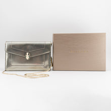 Load image into Gallery viewer, BVLGARI Medium Metallic Serpenti Forever Shoulder Bag