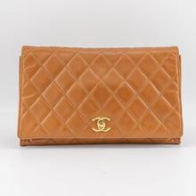 Load image into Gallery viewer, Chanel Quilted lambskin shoulder bag