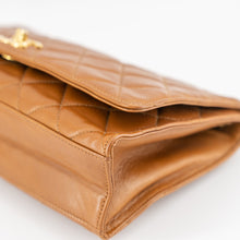 Load image into Gallery viewer, Chanel Quilted lambskin shoulder bag