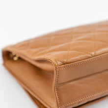 Load image into Gallery viewer, Chanel Quilted lambskin shoulder bag