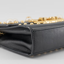 Load image into Gallery viewer, GUCCI Small Pearl Studded Padlock Shoulder Bag