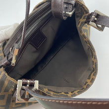 Load image into Gallery viewer, Fendi Monogram Cloth Bagutte Shoulder Bag