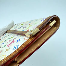 Load image into Gallery viewer, Louis Vuitton White Multicolor monogram wallet