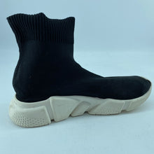 Load image into Gallery viewer, Balenciaga Black & White Speed Sneakers