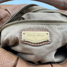 Load image into Gallery viewer, Miu Miu Leather Hobo