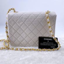Load image into Gallery viewer, Chanel Pure White Mini Flap Bag