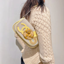 Load image into Gallery viewer, Chanel Vintage Camellia Coco Mark Shoulder Bag