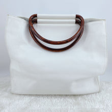 Load image into Gallery viewer, Chanel Vintage Caviar Wood Handle Tote