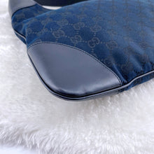 Load image into Gallery viewer, Gucci Jackie hobo black denim bag