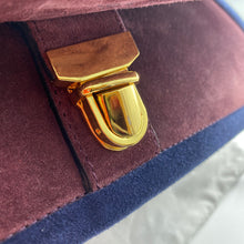 Load image into Gallery viewer, Pierre Hardy Alpha Bi-Colour Suede Shoulder Bag