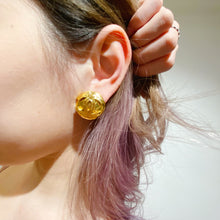 Load image into Gallery viewer, Chanel gold double C logo Earrings