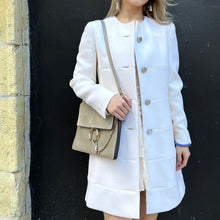 Load image into Gallery viewer, Chloe Faye Shoulder Bag Leather and Suede Medium