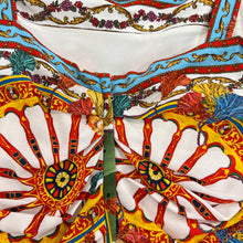 Load image into Gallery viewer, Dolce & Gabbana fruit series fold sleeveless dress