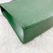 Load image into Gallery viewer, Louis Vuitton Green Leather Marlesherbes Bag