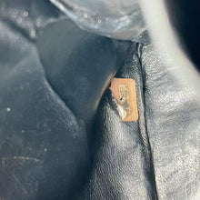 Load image into Gallery viewer, Chanel Black Chevron Shoulder Bag