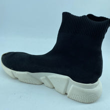 Load image into Gallery viewer, Balenciaga Black & White Speed Sneakers