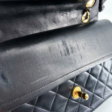 Load image into Gallery viewer, Chanel Vintage 18K gold Classic Flap Lambskin Medium bag