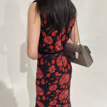Load image into Gallery viewer, Alice+Olivia long dress TWS pop