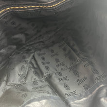 Load image into Gallery viewer, Gucci Black& Gold Patent Leather Hysteria Tote