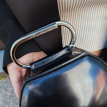 Load image into Gallery viewer, 3.1 Phillip Lim Black Alix Circle Leather Clutch