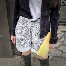 Load image into Gallery viewer, Alexander Wang Snake print shorts