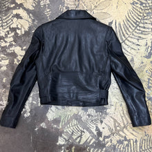 Load image into Gallery viewer, Balenciaga logo print biker jacket