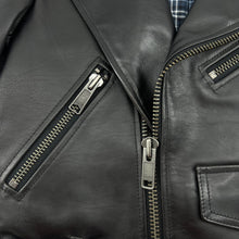 Load image into Gallery viewer, Balenciaga logo print biker jacket