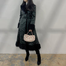 Load image into Gallery viewer, VIVIENNE TAM Black Embroidered Coat