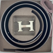 Load image into Gallery viewer, Hermes Man's H buckle belt