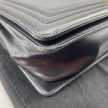 Load image into Gallery viewer, Chanel glazed leather le boy flap bag