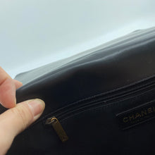 Load image into Gallery viewer, Chanel glazed leather le boy flap bag