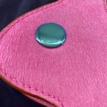 Load image into Gallery viewer, Hillier Bartley Bunny calf hair and leather clutch