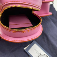 Load image into Gallery viewer, Hillier Bartley Bunny calf hair and leather clutch