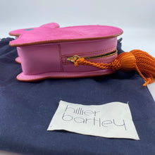 Load image into Gallery viewer, Hillier Bartley Bunny calf hair and leather clutch