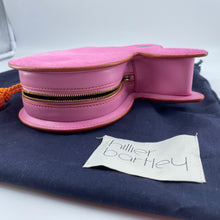 Load image into Gallery viewer, Hillier Bartley Bunny calf hair and leather clutch