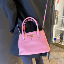 Load image into Gallery viewer, Prada pink monogrome tote saffiano