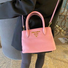 Load image into Gallery viewer, Prada pink monogrome tote saffiano