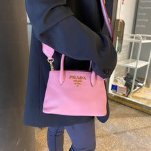Load image into Gallery viewer, Prada pink monogrome tote saffiano