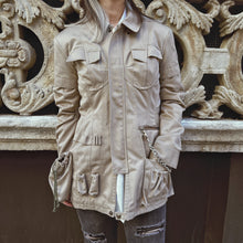 Load image into Gallery viewer, Marrine Serre Multi Pocket Beige Jacket