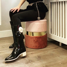 Load image into Gallery viewer, Chanel Rubber Rain Boots