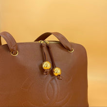 Load image into Gallery viewer, CHANEL VINTAGE golden ball shoulder bag TWS