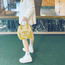 Load image into Gallery viewer, CHANEL Vintage cotton handbag