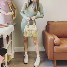 Load image into Gallery viewer, CHANEL Vintage cotton handbag