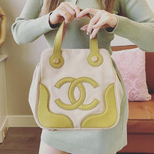 Load image into Gallery viewer, CHANEL Vintage cotton handbag