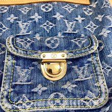 Load image into Gallery viewer, LOUIS VUITTON Denim Monogram Denim Baggy GM Bag