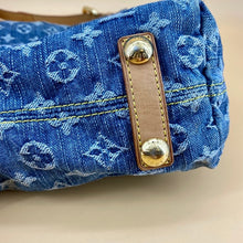 Load image into Gallery viewer, LOUIS VUITTON Denim Monogram Denim Baggy GM Bag