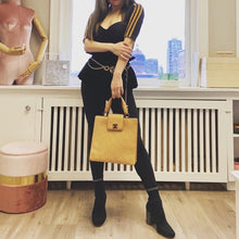 Load image into Gallery viewer, CHANEL VINTAGE leather tote