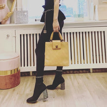 Load image into Gallery viewer, CHANEL VINTAGE leather tote