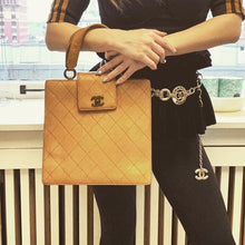 Load image into Gallery viewer, CHANEL VINTAGE leather tote